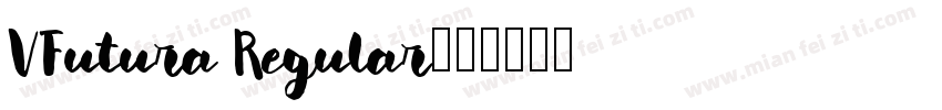 VFutura Regular字体转换
